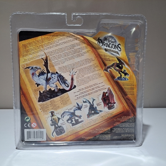 Spawn MCFARLANE'S DRAGONS FIRE CLAN DRAGON SERIES 1 In Box - Picture 6 of 9